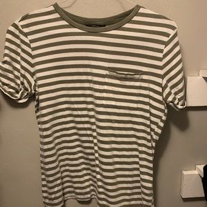 forever 21 tee with pinned sleeves